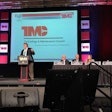 Jeff Marshall with Pricedex speaks during Tuesday’s panel discussion regarding VMRS coding and parts management at the Technology & Maintenance Council (TMC) Annual Meeting in Nashville, Tenn.