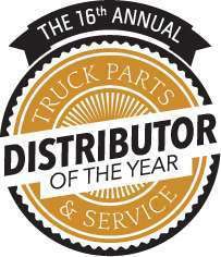 Distributor of the Year award from Truck Parts and Service