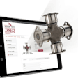 Meritor E-Commerce Site on Tablet