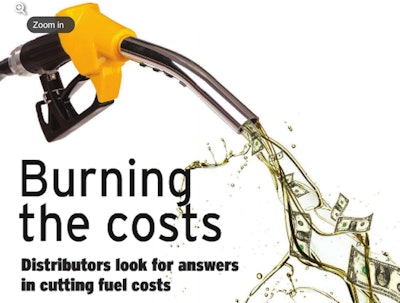 Gas Pump Pumping Money