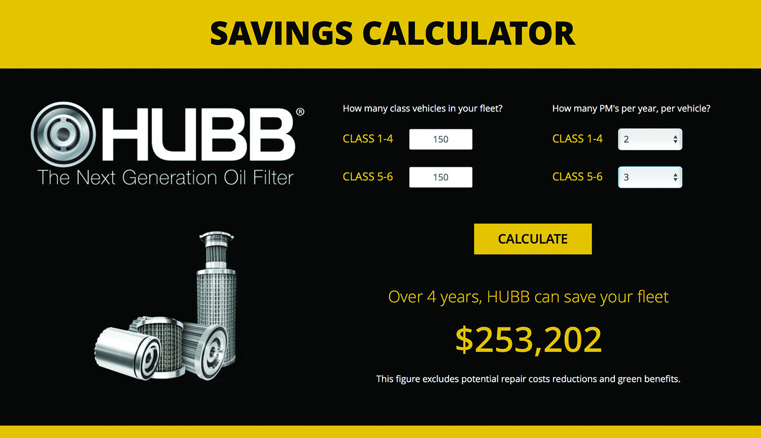 HUBB: The Next Generation Oil Filter