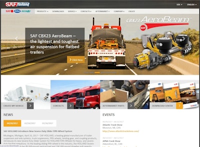 SAF-Holland Website