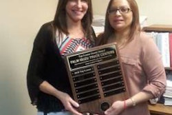 Palm Isuzu Truck Centers of Fort Pierce, Fla receiving award