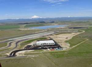 aerial view of DTNA's new facility in Oregon