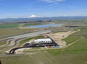 aerial view of DTNA's new facility in Oregon