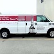 Tri State Truck Center in Shrewsbury, Mass., donated this retired van to the St. John’s Food for the Poor Program.