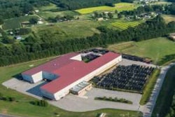 aerial view of CIMC's new facility
