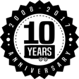 10 year anniversary logo