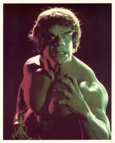 Lou Ferrigno as the Incredible Hulk