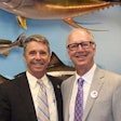 ATD Chairman Steve Parker (right) meets with U.S. Rep. Rob Wittman (R-Va.) during ATD’s dealer fly-in on June 21, 2017.