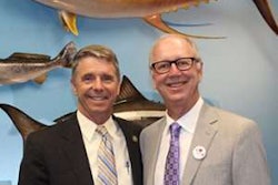 ATD Chairman Steve Parker (right) meets with U.S. Rep. Rob Wittman (R-Va.) during ATD’s dealer fly-in on June 21, 2017.