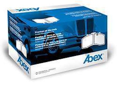 Abex air disc brake in box