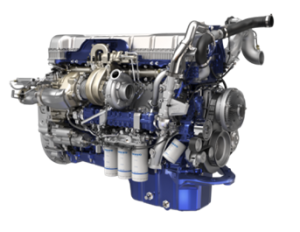 D13 Turbo Compound engine