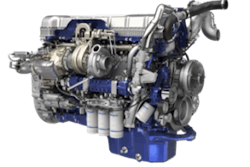 D13 Turbo Compound engine