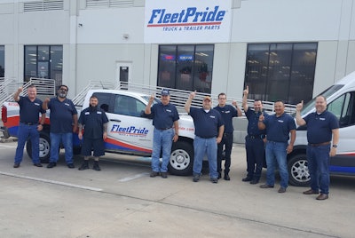 FleetPride building and employees