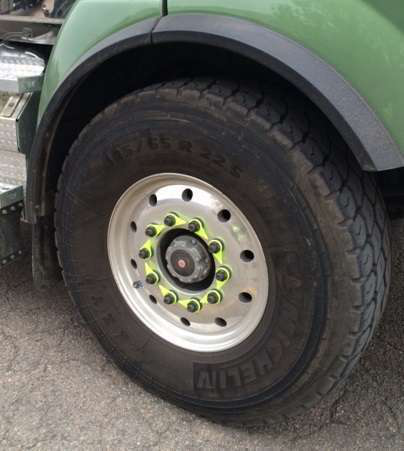 Wheel-Check on Michelin Tire