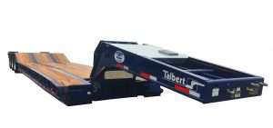 Talbert 55-Ton Roller Paver heavy-haul trailer