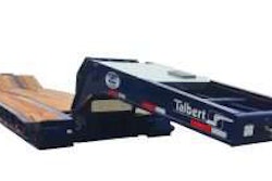 Talbert 55-Ton Roller Paver heavy-haul trailer