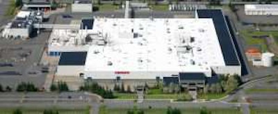 aerial view of kenworth plant in renton