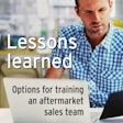 Training an Aftermarket Sales Team Infographic