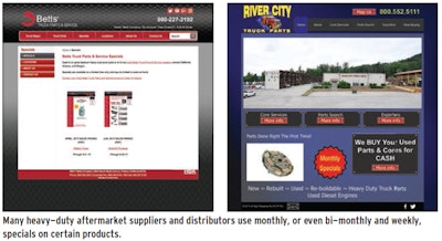 Heavy-Duty Aftermarket Specials