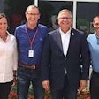 U.S. Congressman Mike Bost with Truck Centers Inc employees
