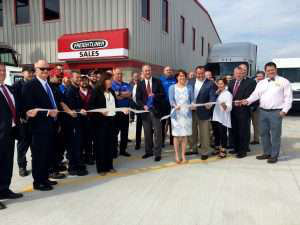 Fyda Freightliner Cutting the Ribbon