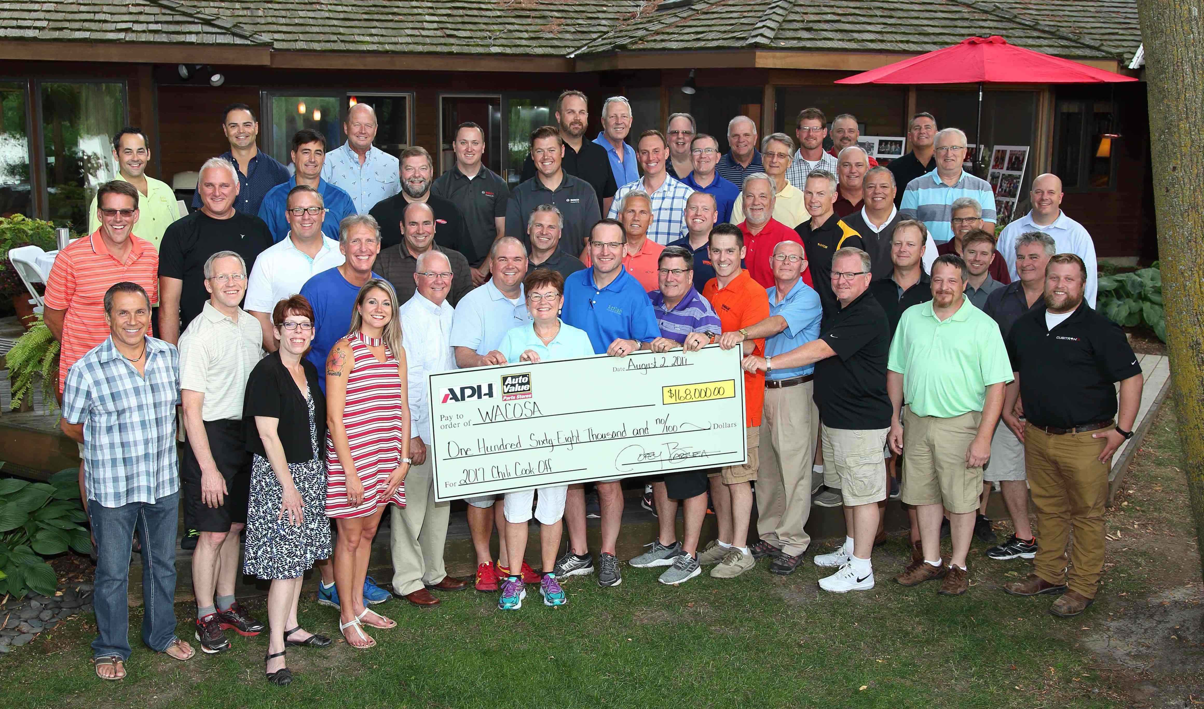 Charity receives donation