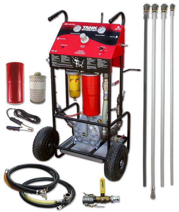 Pneumatic Fuel Tank Sweeper