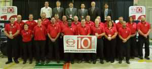 hino members at 10th anniversary celebration