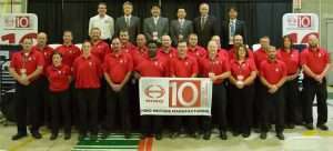 hino members at 10th anniversary celebration