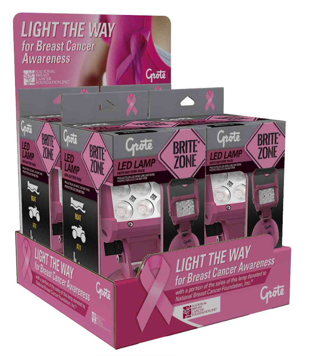 light the way for breast cancer awareness