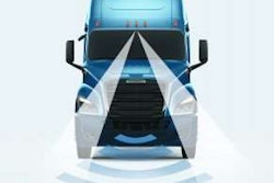 Semi truck illustration