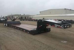 35CC-HRG lowbed trailer by Talbert Manufacturing