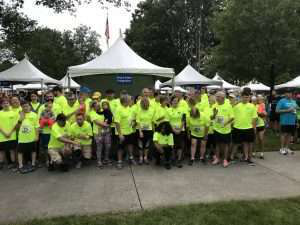 people at the Winship Win the Fight 5K Run/Walk