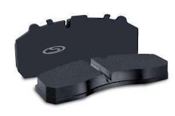 Air disc brake and medium-duty hydraulic disc brake pads