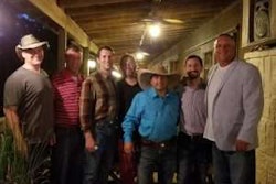 Charles Phillips, Summit Idealease, area sales director; Mike Rissler, lease manager, Summit Idealease of Kansas City; William Walker, rental manager, Summit Idealease of Memphis; Michael Shipman, lease and rental manager, Summit Idealease of Little Rock; Jeffrey McDermott, lease account executive, Summit Idealease of Memphis; Stuart Hellen, Summit area administrative manager; and Cal Alexander, vice president, Summit Idealease.