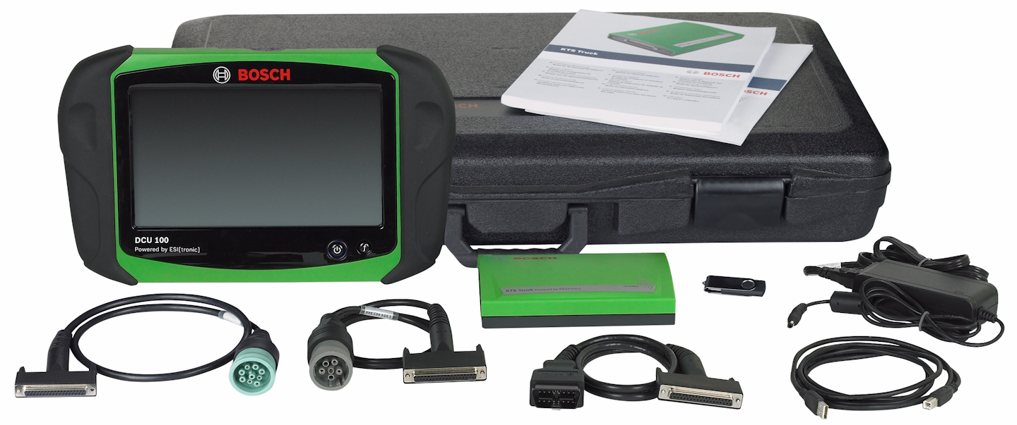 Bosch debuts 3823 ESI[truck]Pro heavyduty diagnostic tool Trucks, Parts, Service