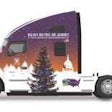 Christmas themed Kenworth T680