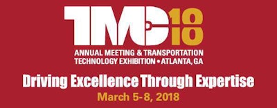 banner for TMC annual meeting 2018 in atlanta, GA