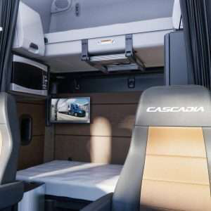 freightliner cascadia top bunk mattress