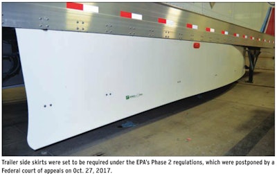 side skirts on trailers