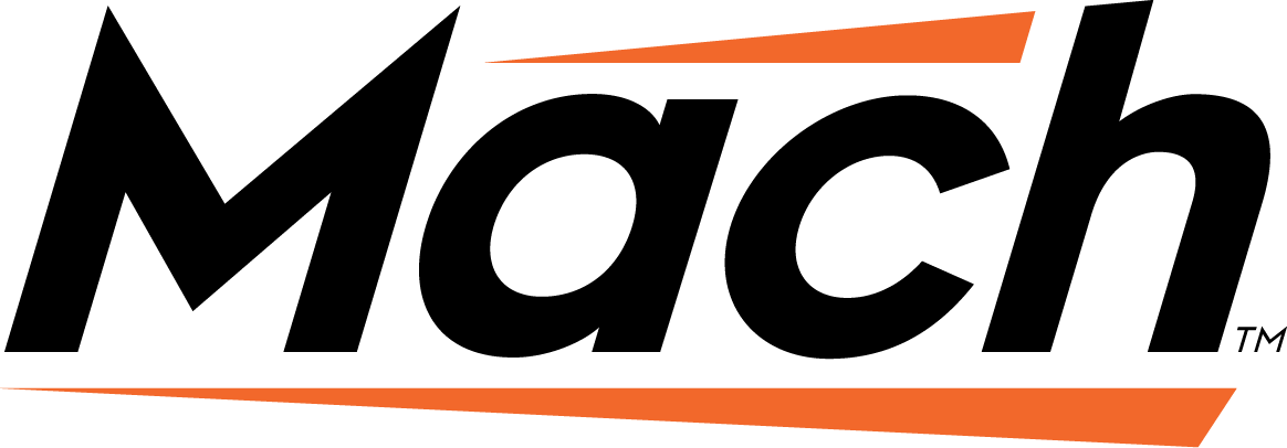 Mach Logo Black_Orange Stripe