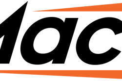 Mach Logo Black_Orange Stripe