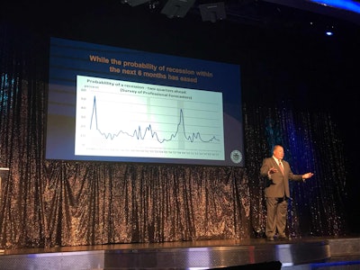 Bill Strauss speaks Monday at Heavy Duty Aftermarket Dialogue.