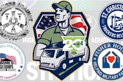 Truckers Against Trafficking, St. Christopher Trucker’s Relief Fund, Homes for our Troops and Fisher House Foundation