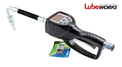 digital preset meter oil control gun