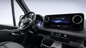 all new sprinter interior dash