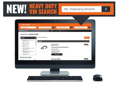 heavy duty vin search from dorman