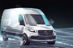 brand new mercedes sprinter van